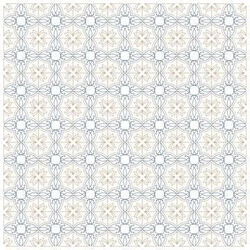 Pattern background, floral vintage Stock Illustration