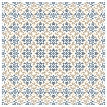 Pattern background, floral vintage Stock Illustration