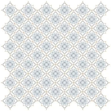 Pattern background, floral vintage Stock Illustration