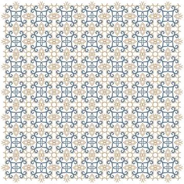 Pattern background, floral vintage Stock Illustration