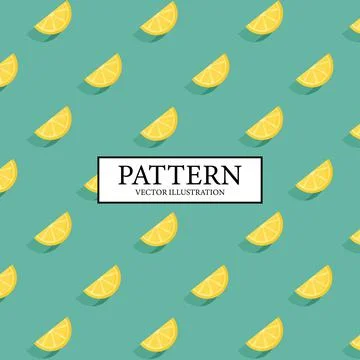 Pattern background of fresh orange orange slices - Vector Stock Illustration