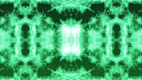 Pattern background green color seamless animtion off fractal noise effect. Stock Footage 89025399