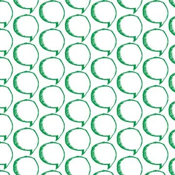Pattern background Hand drawn bubble speech 스톡 일러스트