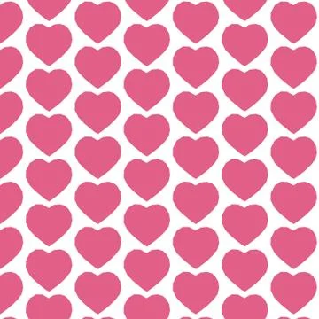 Pattern background heart icon Stock Illustration