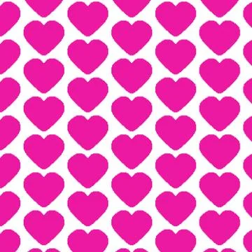 Pattern background heart Like Icon Stock Illustration