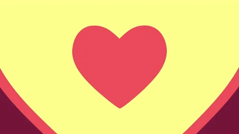 Pattern background with hearts. Love theme Stock Footage 160538087