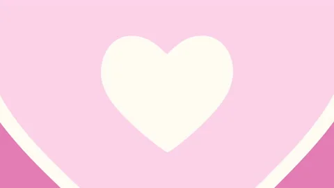 Pattern background with hearts. Love theme Stock Footage 160983664