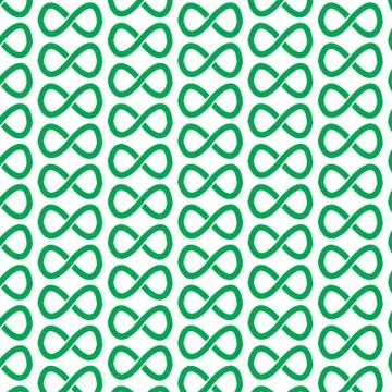 Pattern background infinity symbol icon Stock Illustration