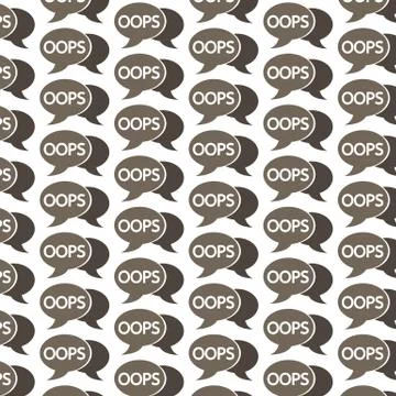 Pattern background internet chat bubble Illustrazione stock