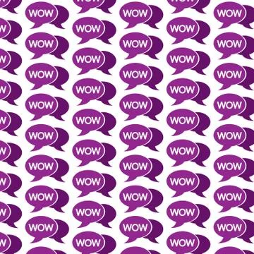 Pattern background internet chat bubble Stock Illustration