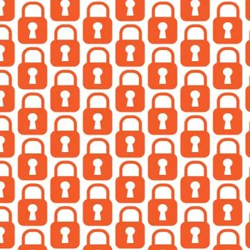 Pattern background lock icon 스톡 일러스트