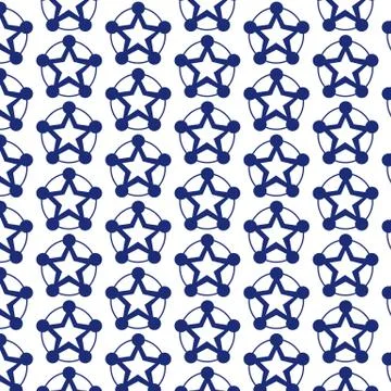 Pattern background Network Icon Illustrazione stock