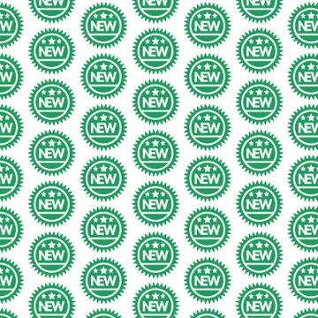 Pattern background New sign icon イラスト素材