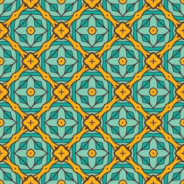 Pattern background ornament. Seamless decorative design ready for print Stock Illustration