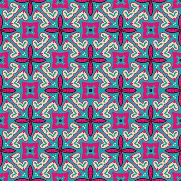 Pattern background ornament. Seamless decorative design ready for print Stock Illustration