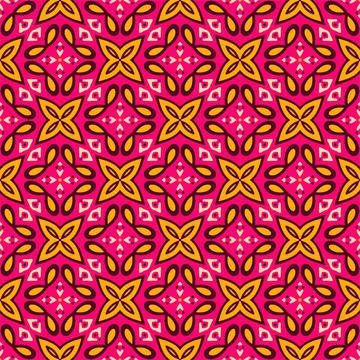 Pattern background ornament. Seamless decorative design ready for print Stock Illustration
