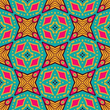 Pattern background ornament. Seamless decorative design ready for print Stock Illustration