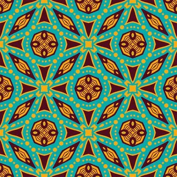 Pattern background ornament. Seamless decorative design ready for print Stock Illustration