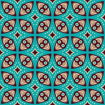 Pattern background ornament. Seamless decorative design ready for print Stock Illustration