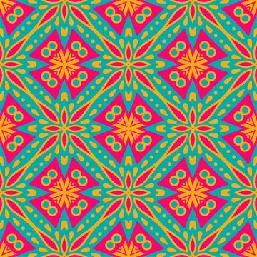 Pattern background ornament. Seamless decorative design ready for print Stock Illustration