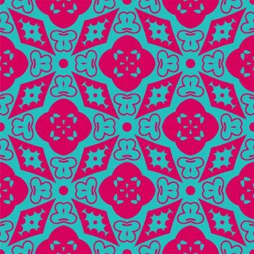 Pattern background ornament. Seamless decorative design ready for print Stock Illustration