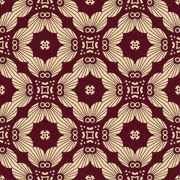 Pattern background ornament. Seamless decorative design ready for print Stock Illustration