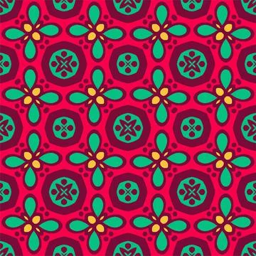 Pattern background ornament. Seamless decorative design ready for print Stock Illustration