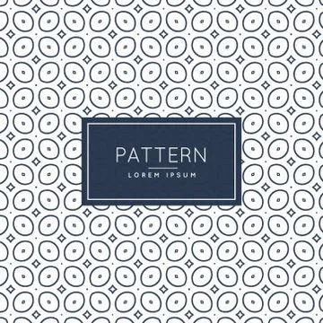 Pattern background with oval shapes Stock Illustration