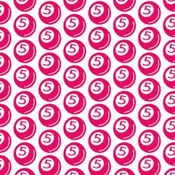 Pattern background Pool Ball Icon イラスト素材