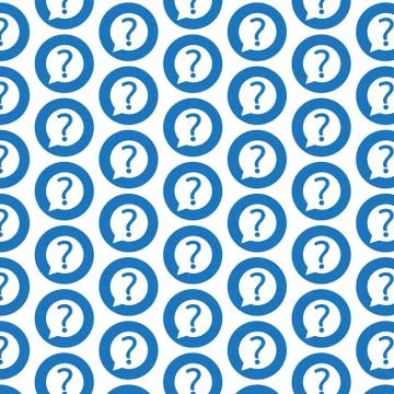 Pattern background Question mark sign icon イラスト素材
