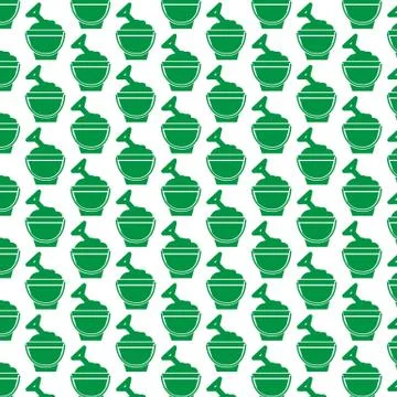 Pattern background sand bucket icon Stock Illustration
