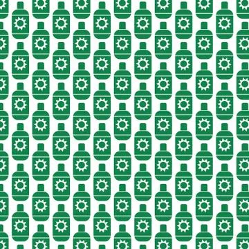 Pattern background Sun Cream Icon Stock Illustration