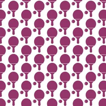 Pattern background Table tennis icon Stock Illustration