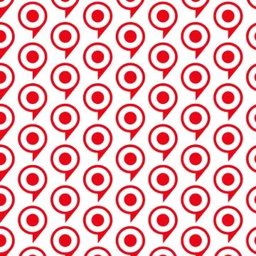 Pattern background target bubble icon Stock Illustration
