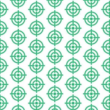 Pattern background Target icon Stock Illustration