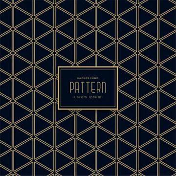 Pattern background with triangle shapes Stock Illustration