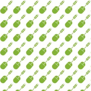Pattern background Usb Computer Mouse Icon イラスト素材