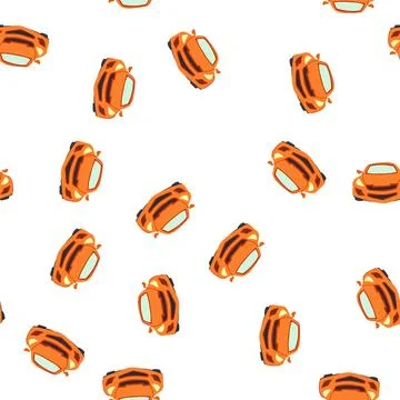 Pattern badge car front cartoon vector 스톡 일러스트