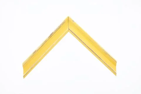 Pattern baguette corner on a white background. Stock Photos