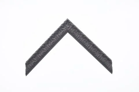 Pattern baguette corner on a white background. Stock Photos