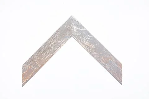 Pattern baguette corner on a white background. Stock Photos