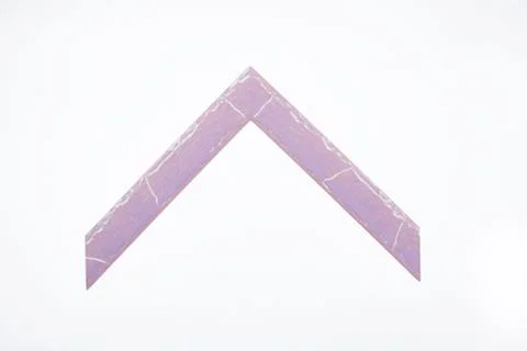 Pattern baguette corner on a white background. Stock Photos