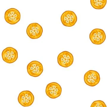 Pattern bakery pie with fruit slices top view vector Stock Illustration