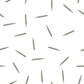 Pattern baking candy thermometer cartoon vector Stock Illustration