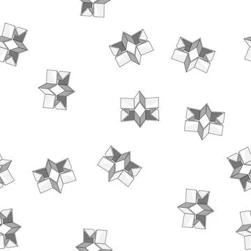 Pattern baking cookie cutter cartoon vector Illustrazione stock