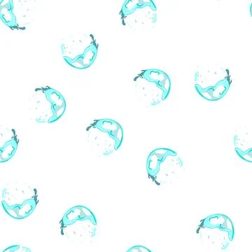 Pattern ball soap bubble explosion cartoon vector イラスト素材