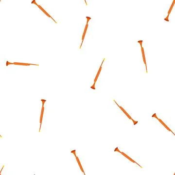 Pattern band trumpet cartoon vector Stockillustratie