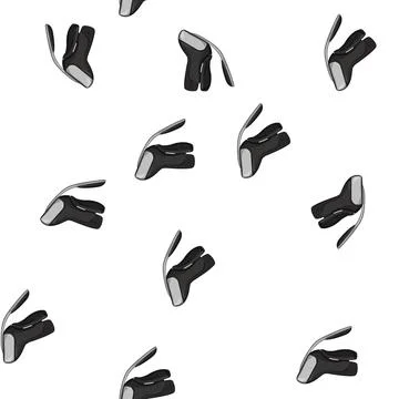 Pattern bar corkscrew wine cartoon vector Stock Illustration