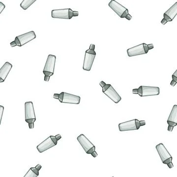 Pattern bartender cocktail shaker cartoon vector Stock Illustration