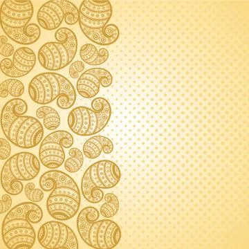 Pattern based on traditional Asian elements Paisley stock vector Stock Illustration